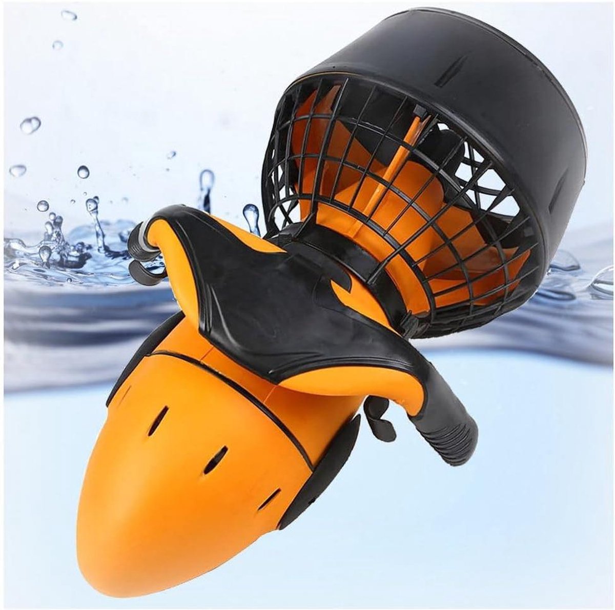 Onderwaterscooter met 2 snelheden – oranje/zwart